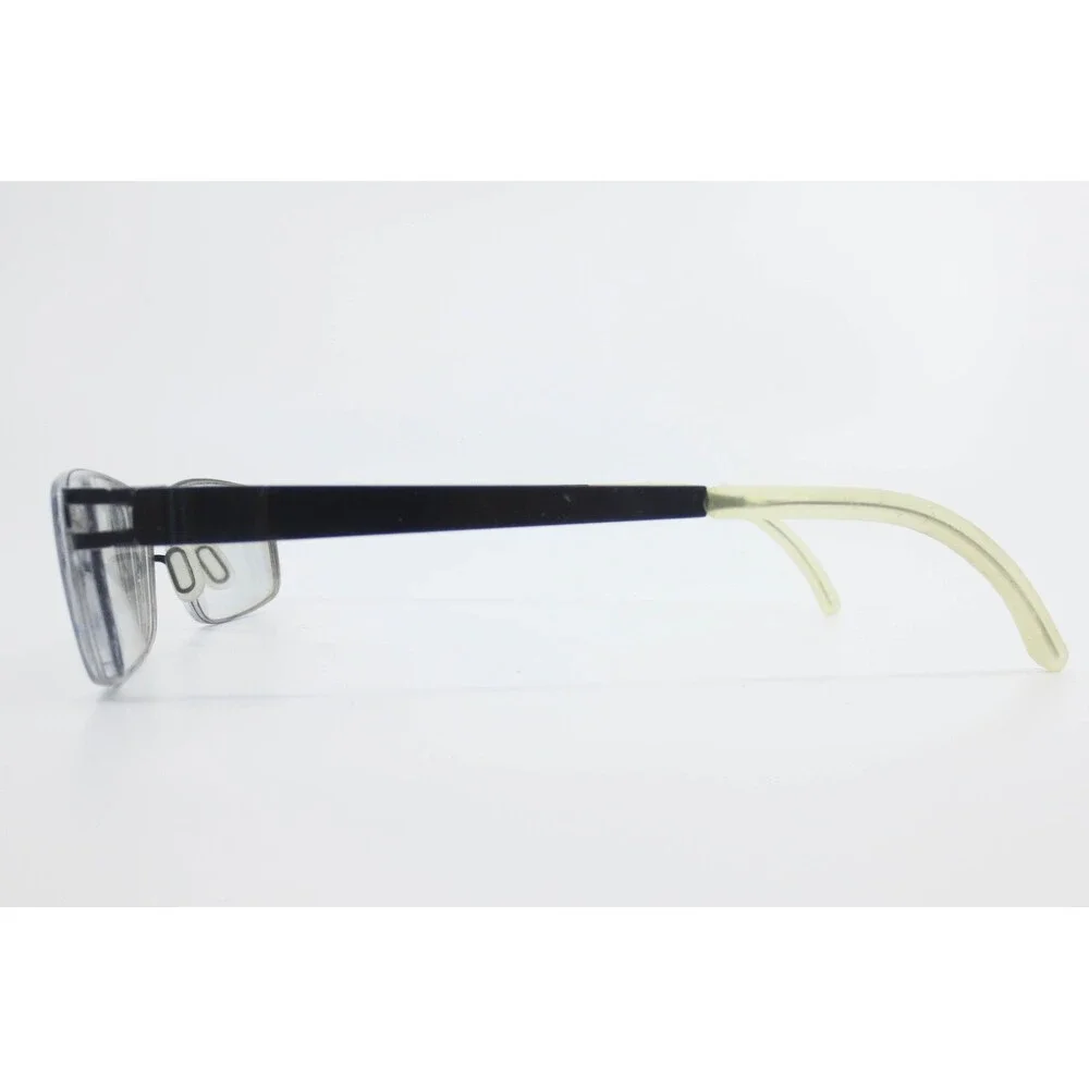 Mykita No1 Nigel Eyeglasses Col 277 Navy Blue Rectangular Metal Frames 52-17-140